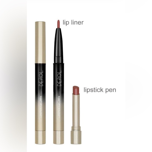 Derol Other - Nude Pink Lipstick Pen & Lip Liner Set